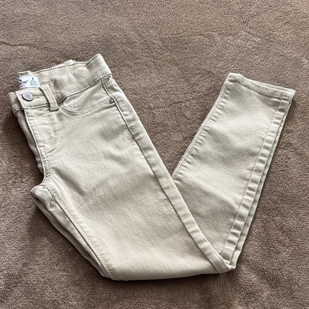 Jordache Beige Skinny Stretch Jeans